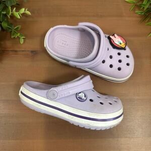 Crocs Toddler Crocband Clogs Girls Size 8